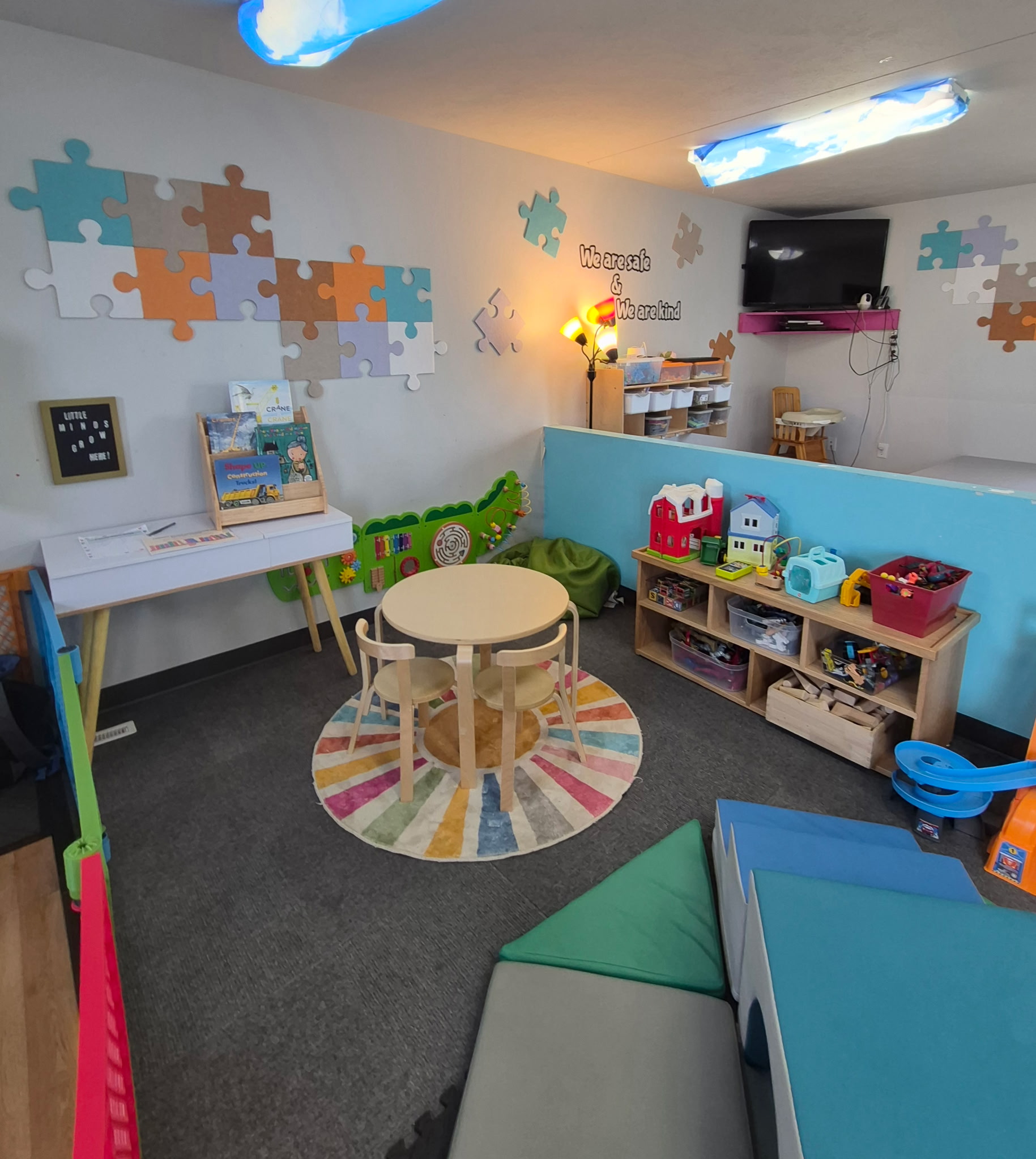 Children enjoying a group activity at daycare