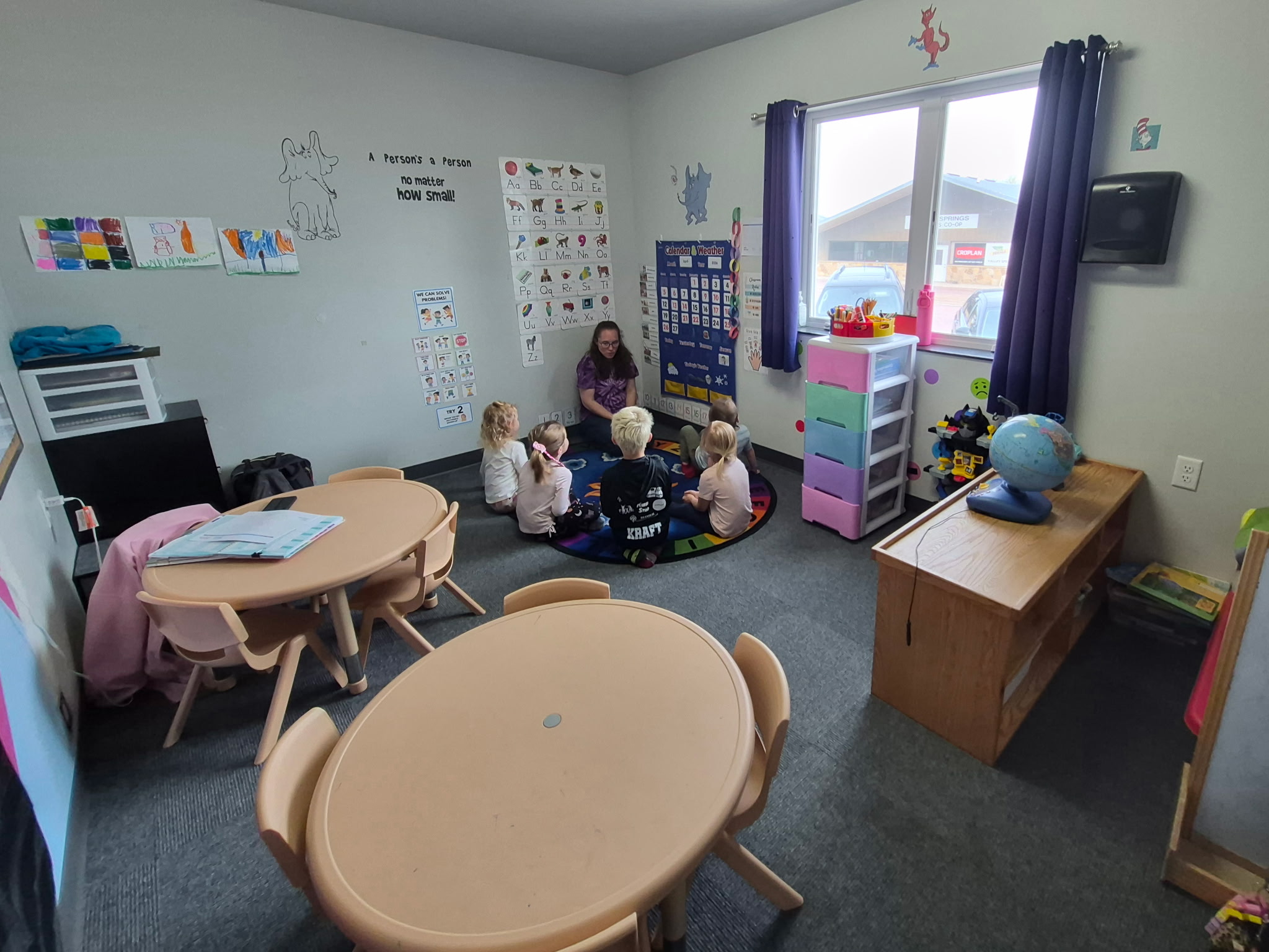Children learning and playing at Cozy Corner Daycare